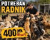 Potreban radnik – POŽAREVAC ponuda Dugoročni i kratkoročni poslovi