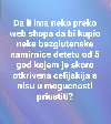 HUMANITARNI APEL potreba Ostalo